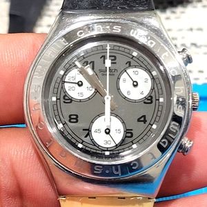 Swatch Chronograph Quartz Unisex irony aluminum